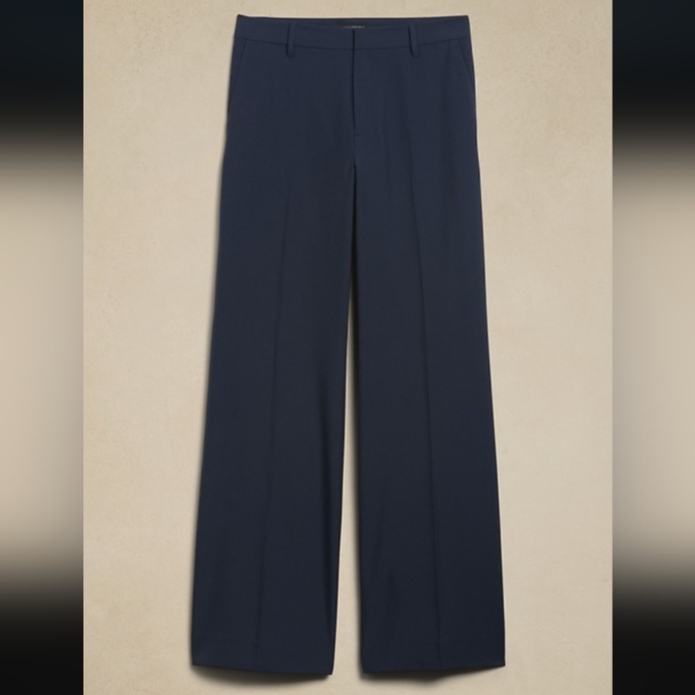 Banana Republic Factory Sculpted Wide-Leg Trouser - Picture 5 of 10